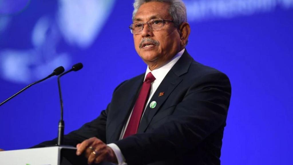 Rajapaksa, expresidente de Sri Lanka.