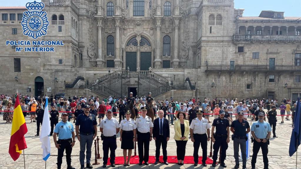 Presentación del dispositivo de seguridad de Comisarías Europeas para las fiestas del Apóstol 2022
