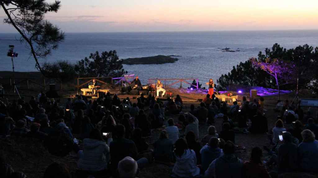 Concierto de Carlos Núñez en Monteferro