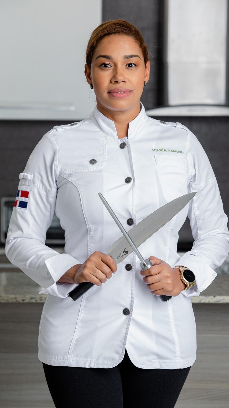 La chef María Marte.