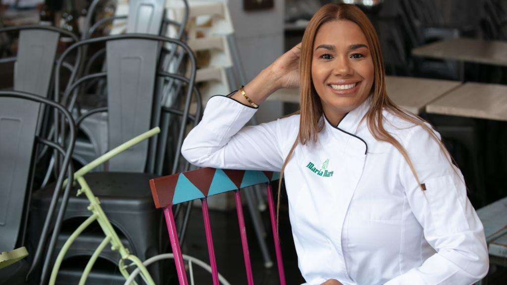 La chef María Marte.