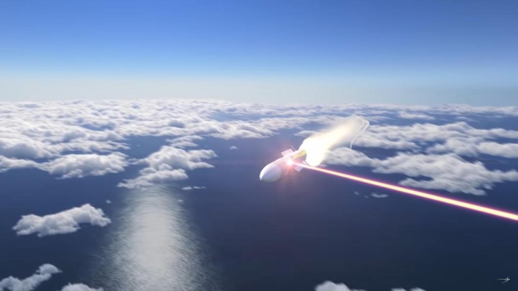 Destrucción de misil mediante láser