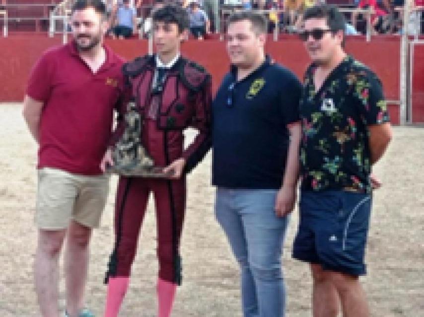 Pedro Andrés triunfa en la Novillada de Cigales