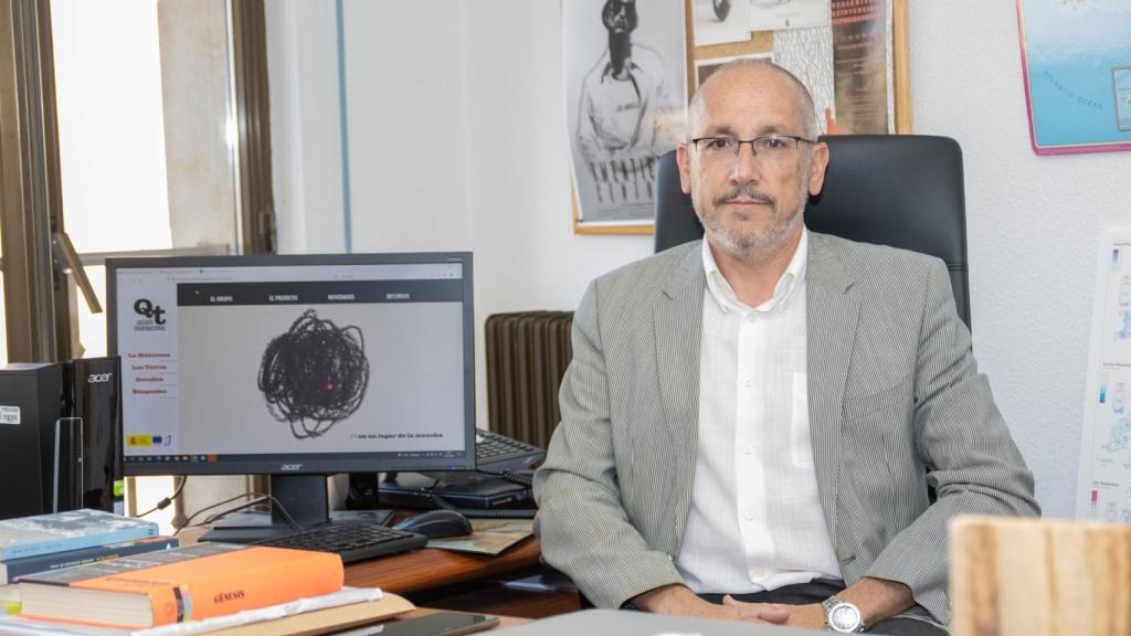 El profesor Pedro Javier Pardo García, del Departamento de Filología Inglesa de la USAL
