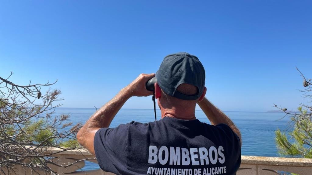 Puesto de mando desde el Faro de El Cabo de Huertas.