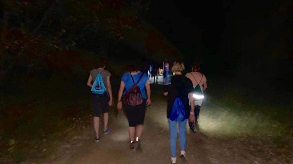 Una de las rutas nocturnas en la Reserva Natural Riberas de Castronuño
