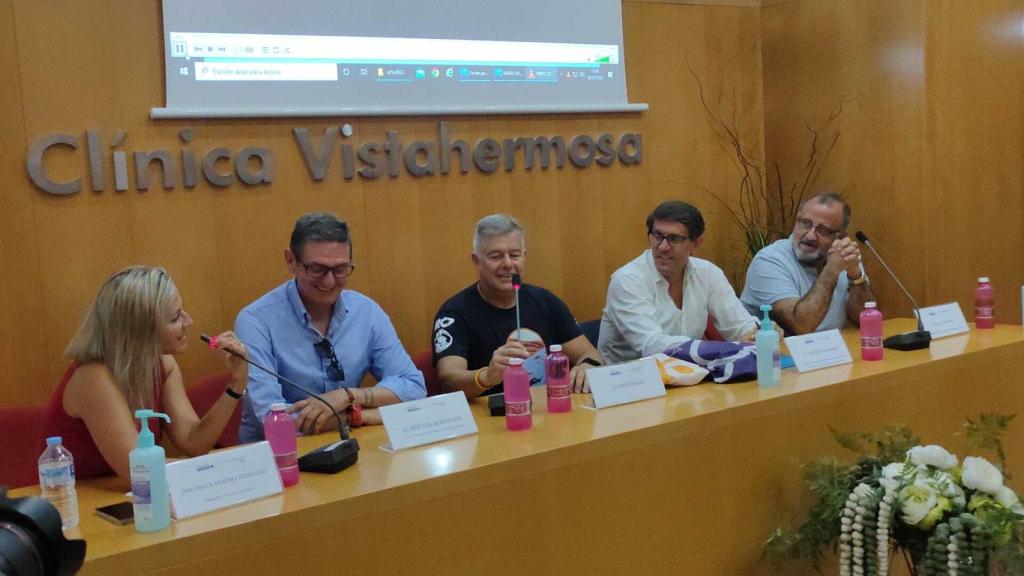 Presentación del nuevo reto del alicantino Jorge Crivillés.