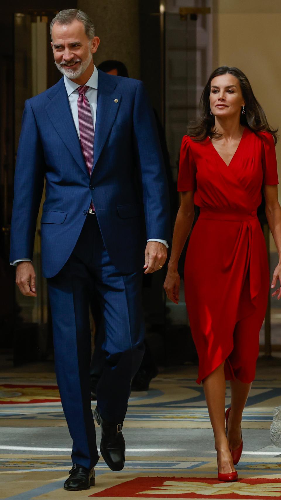 Los Reyes en los Premios Nacionales del Deporte.