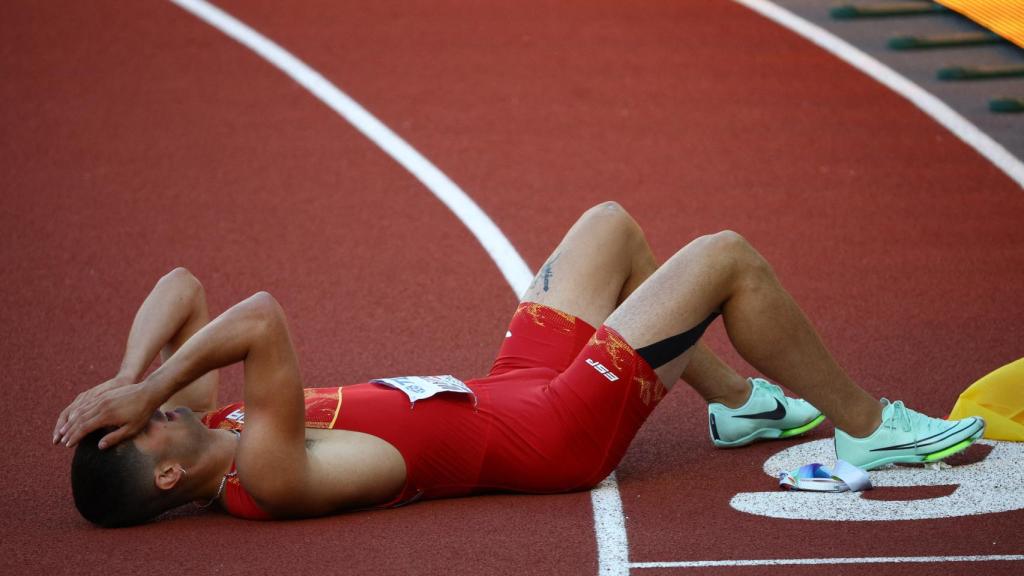 Asier Martínez, bronce en los 110 metros vallas