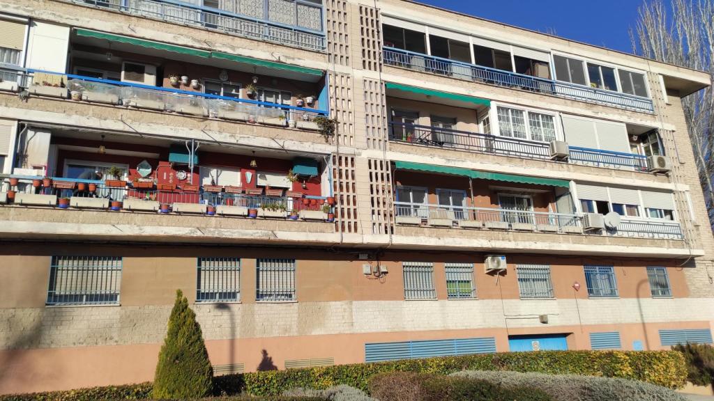 Viviendas construidas en los años 70 en el sur de Madrid.