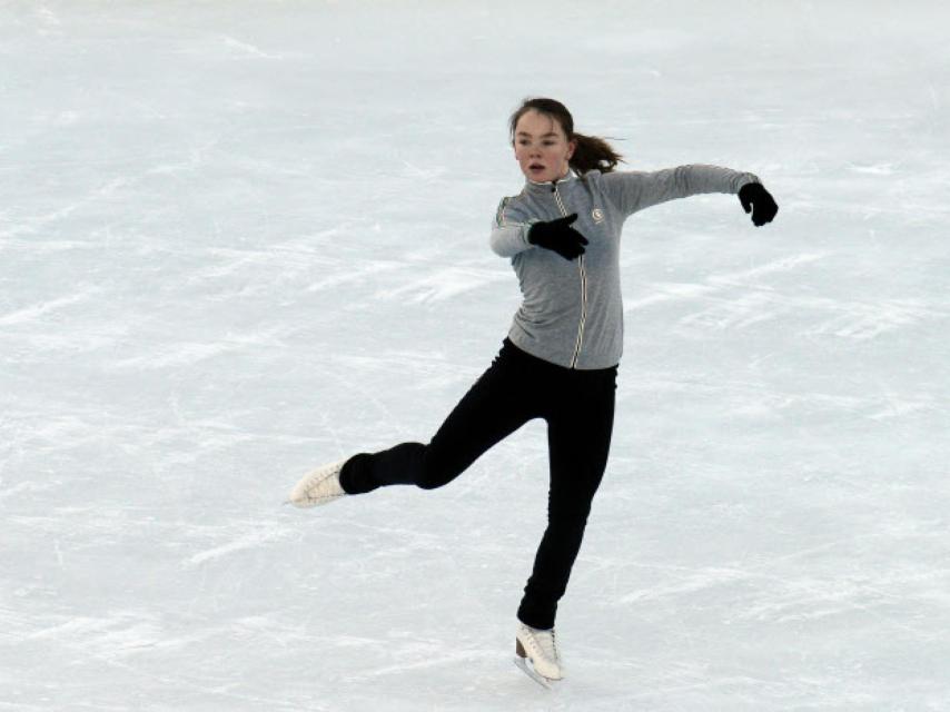 La princesa ha sido patinadora profesional.