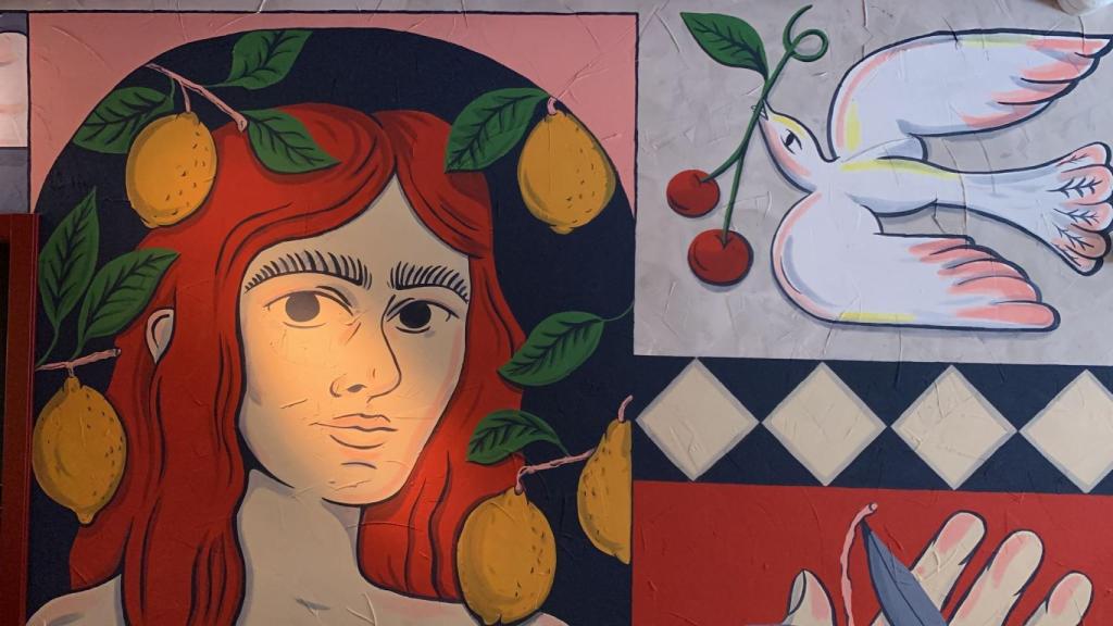 El mural de Isa Nieto.