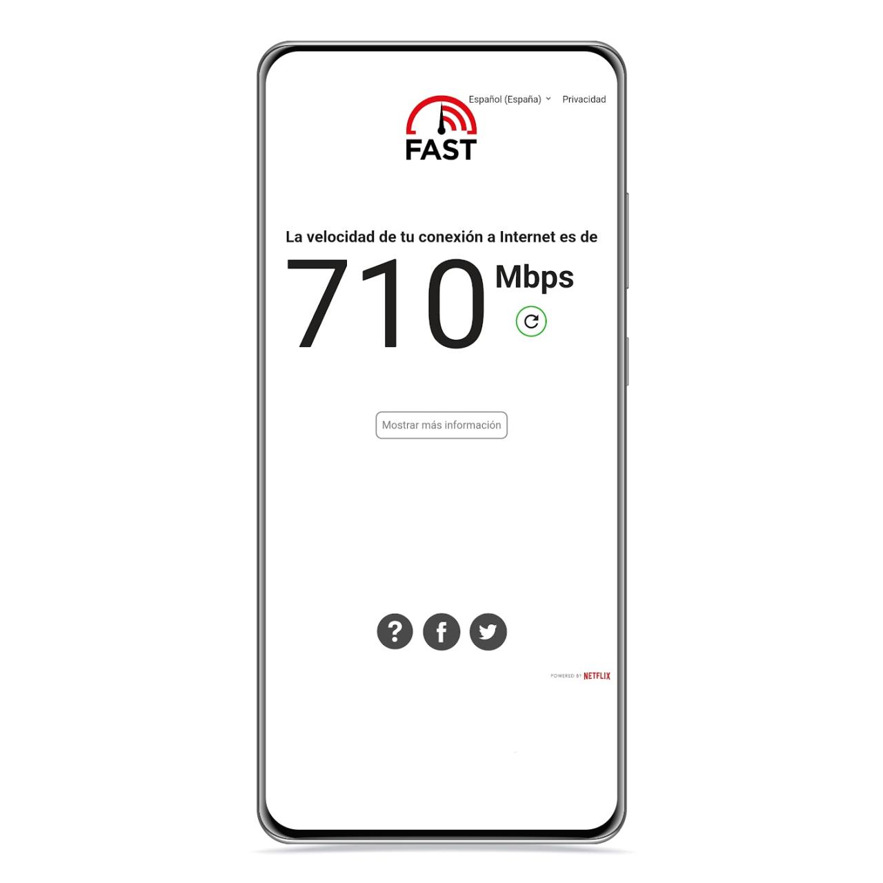 Fast test de velocidad