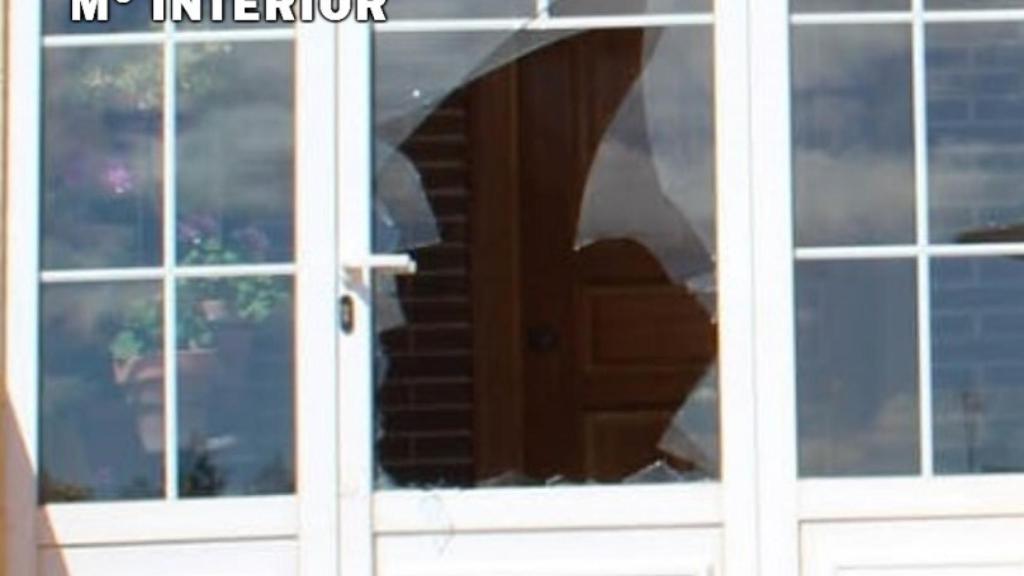 Foto de los actos vandálicos de la Operación Alfarco