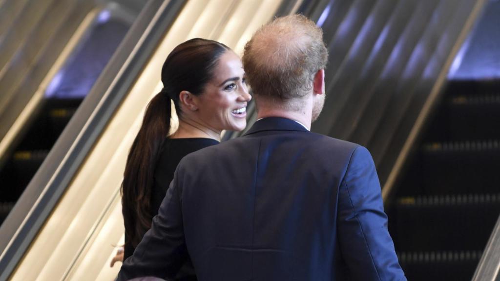 Meghan y Harry celebrando el Día Internacional de Nelson Mandela en la ONU.