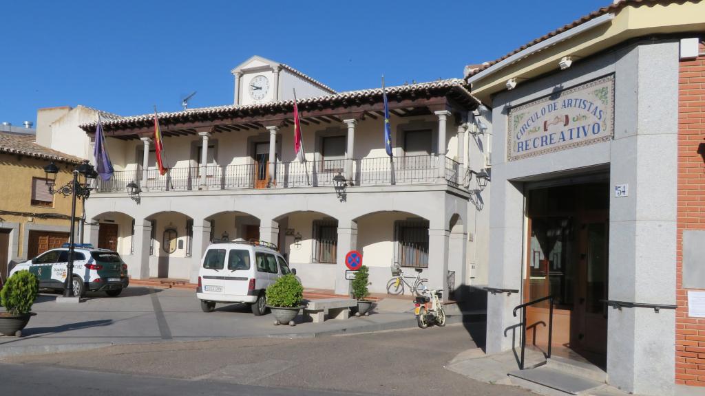 Ayuntamiento de Ajofrín (Toledo). Foto: Guardia Civil.