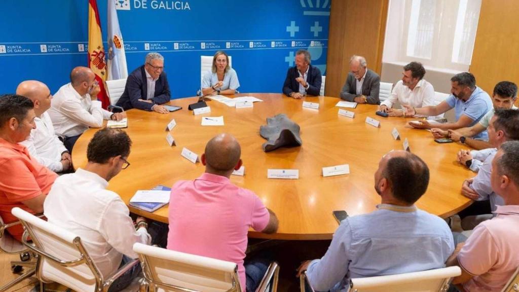 La Conselleira De Infraestruturas, Ethel Vázquez.