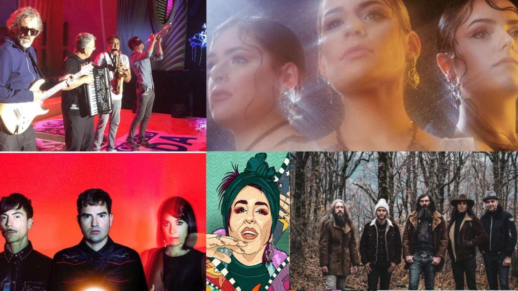 Artistas que tocarán en el Noroeste de A Coruña
