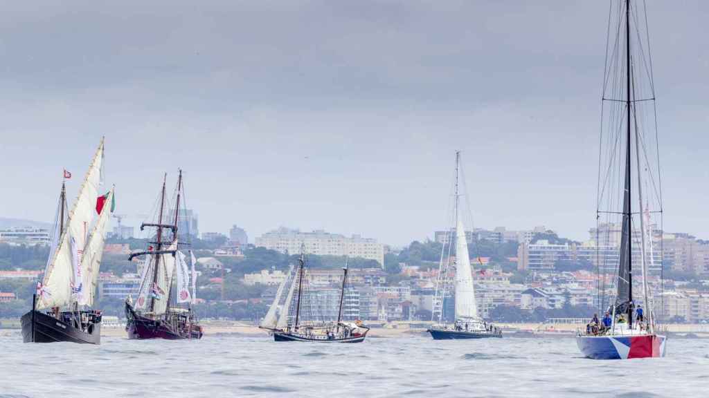 Salida de Oporto rumbo a Vigo con motivo de la Ruta Xacobea Iacobus Maris.