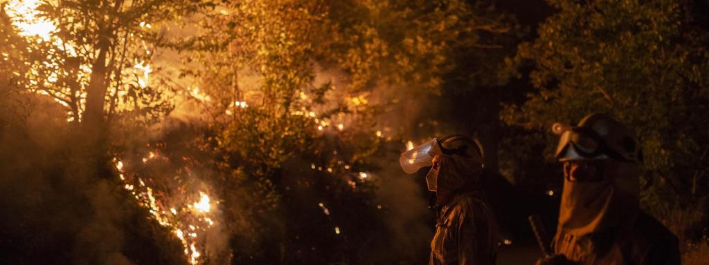 Incendio en Galicia