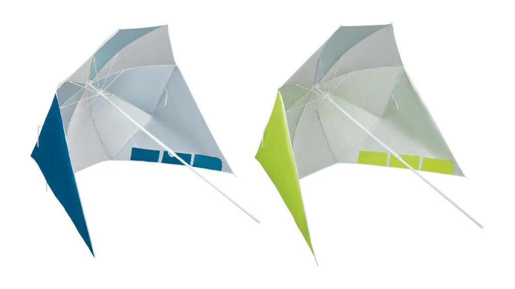 Las nuevas sombrillas paravientos de Lidl.