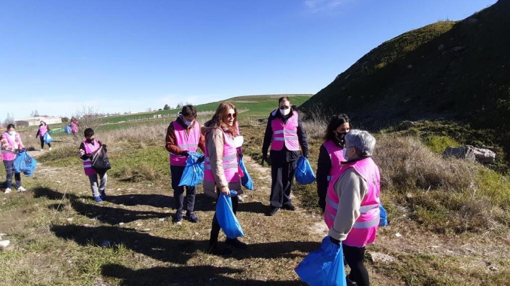 Imagen de archivo de una acción de voluntariado en Salamanca