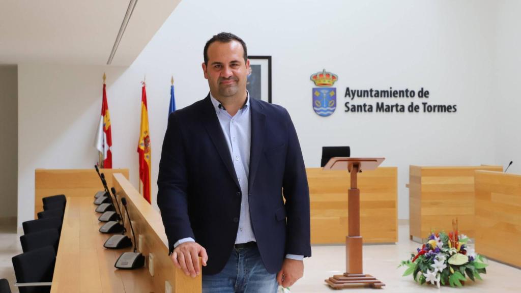 David Mingo, alcalde de Santa Marta de Tormes