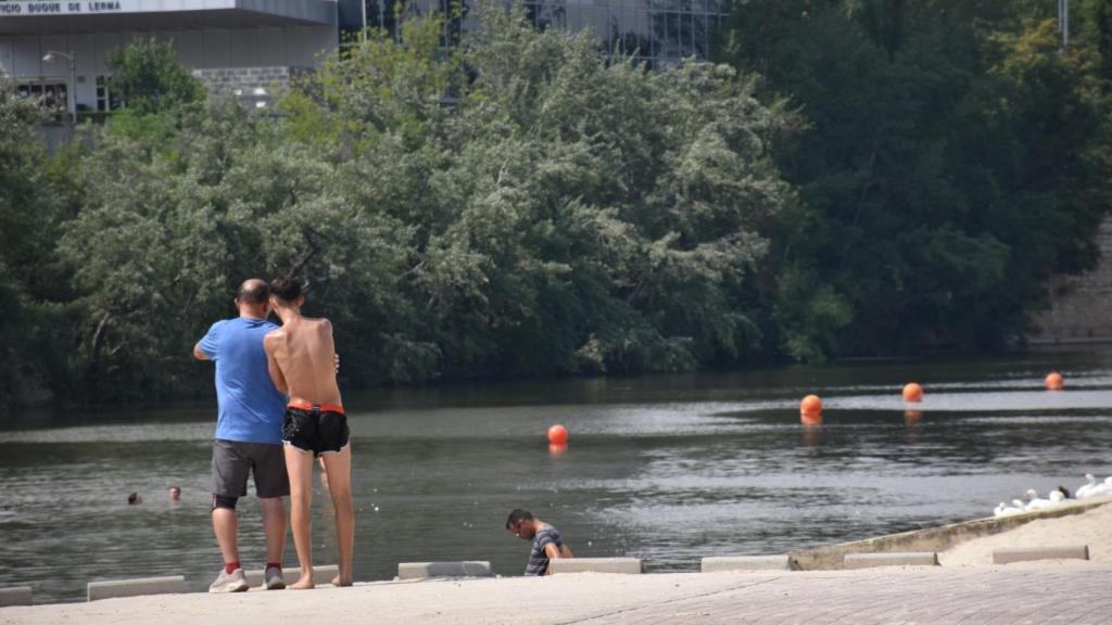 Playa de las Moreras en Valladolid