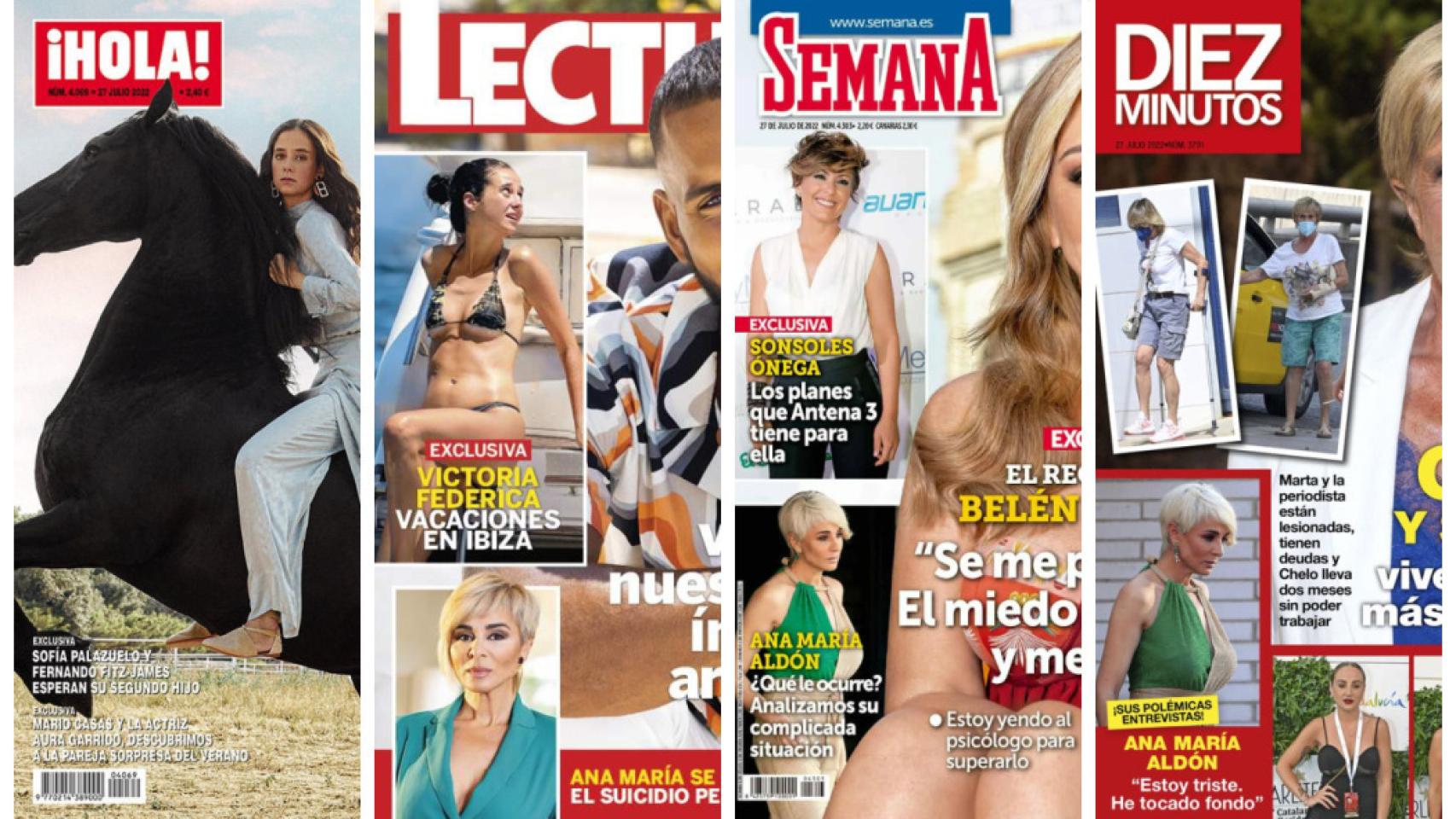 Estas son las portadas de este miércoles 20 de julio.