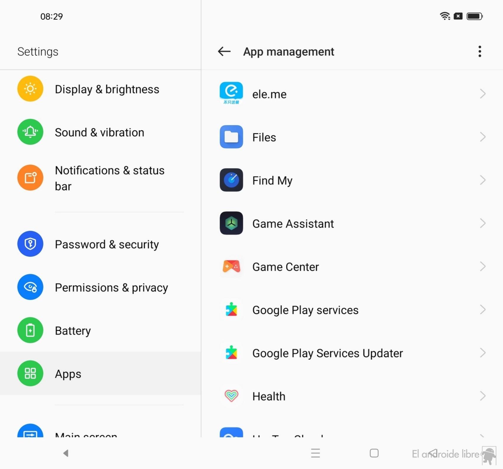 Has de comprobar que tenga los Play Services de fábrica