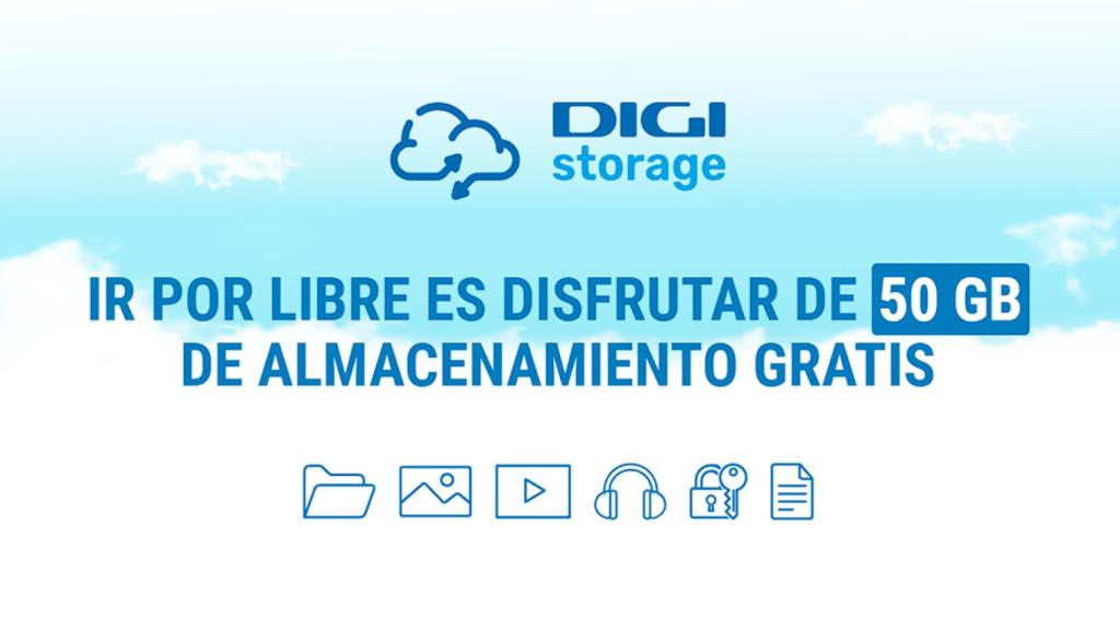 Disfruta de los 50 GB de Digi Storage