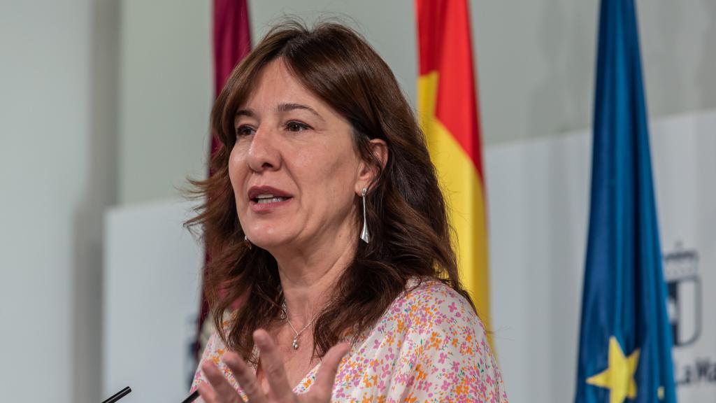 Blanca Fernández, portavoz del Gobierno de Castilla-La Mancha. Foto: JCCM.