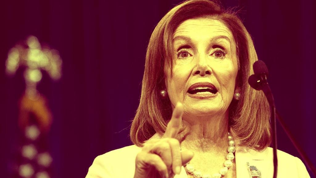 La presidenta de la Cámara de Representantes de EEUU, Nancy Pelosi.