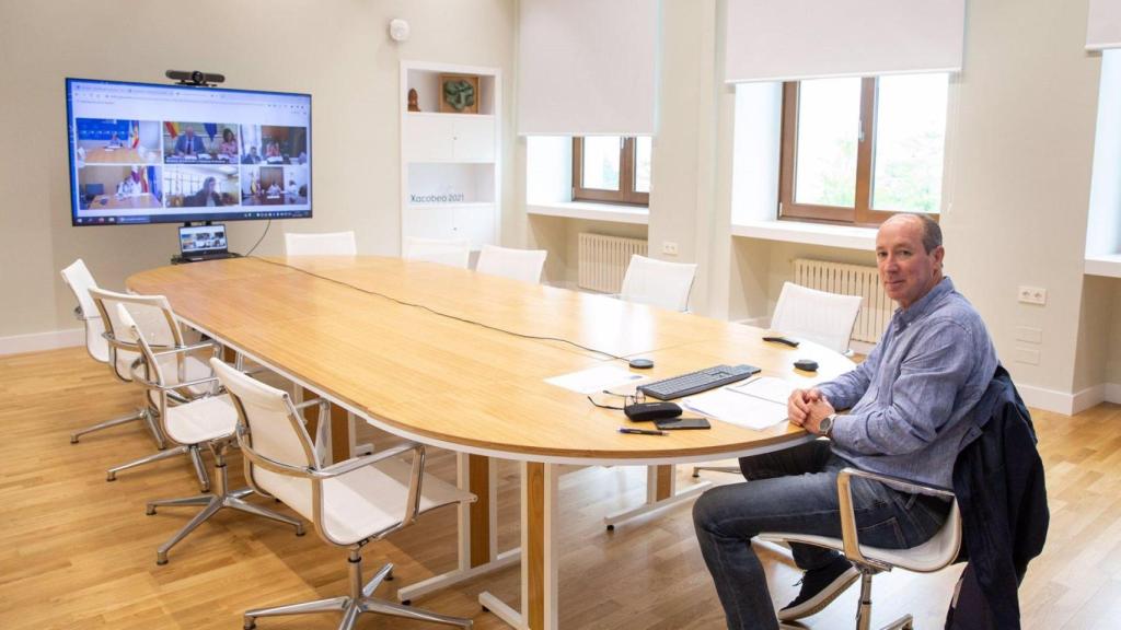 O Director Xeral De Centros E Recursos Humanos, Jesús Álvarez.