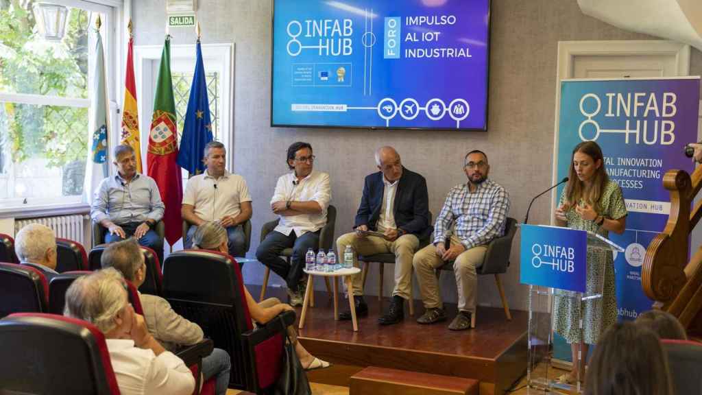 Imagen de a celebración del encuentro Infab Hub.