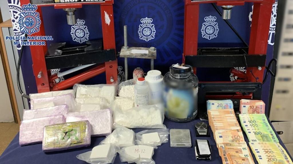 Fotos de la operación facilitadas por la Policía Nacional