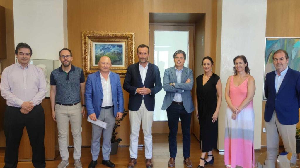 Reunión de FOPA con el alcalde de Elche.
