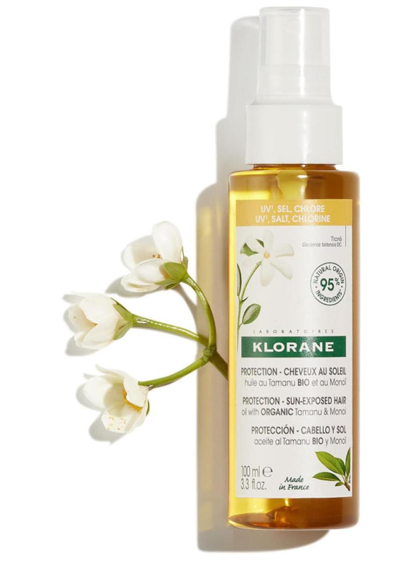 Protector para el cabello de Klorane.