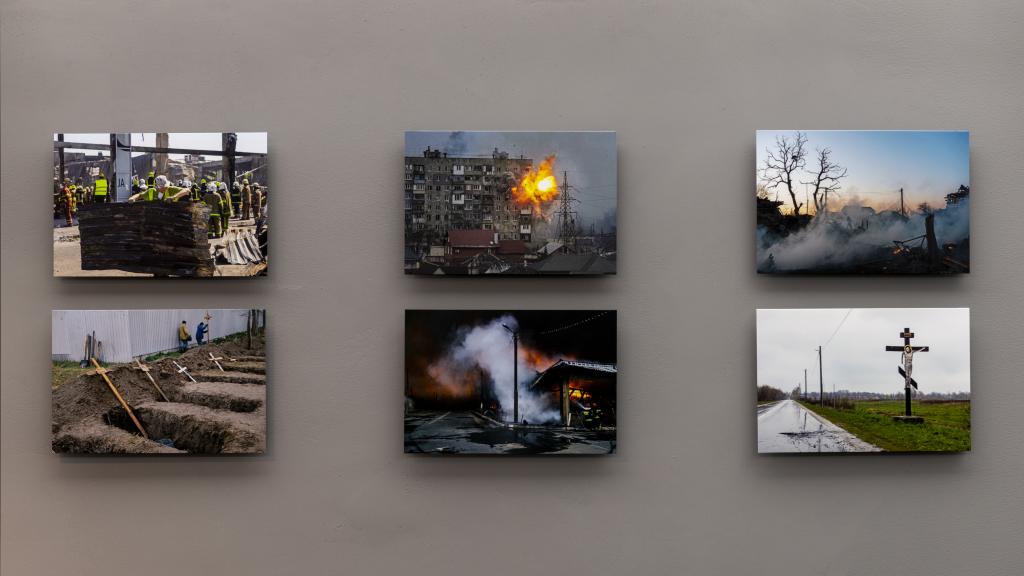 Imágenes de los ataques rusos