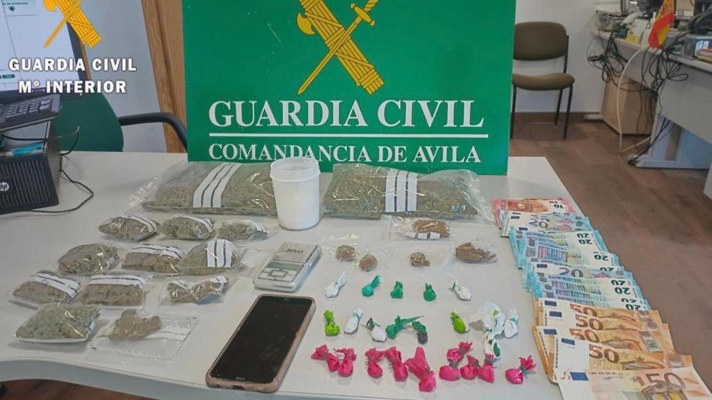 Imagen de la Guardia Civil en la operación