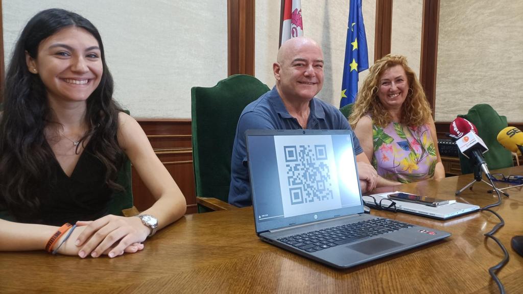 Presentación del 'escape room', en el Ayuntamiento de Béjar