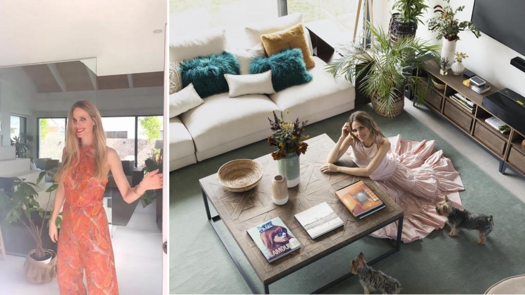 La casa de Vanesa Romero es un chalet en el que prima la luz natural.