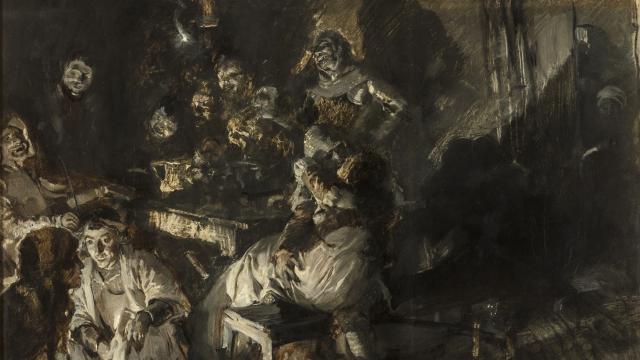 'La sorpresa de Zahara, 3º, interior de una fonda', 1901, colección particular.