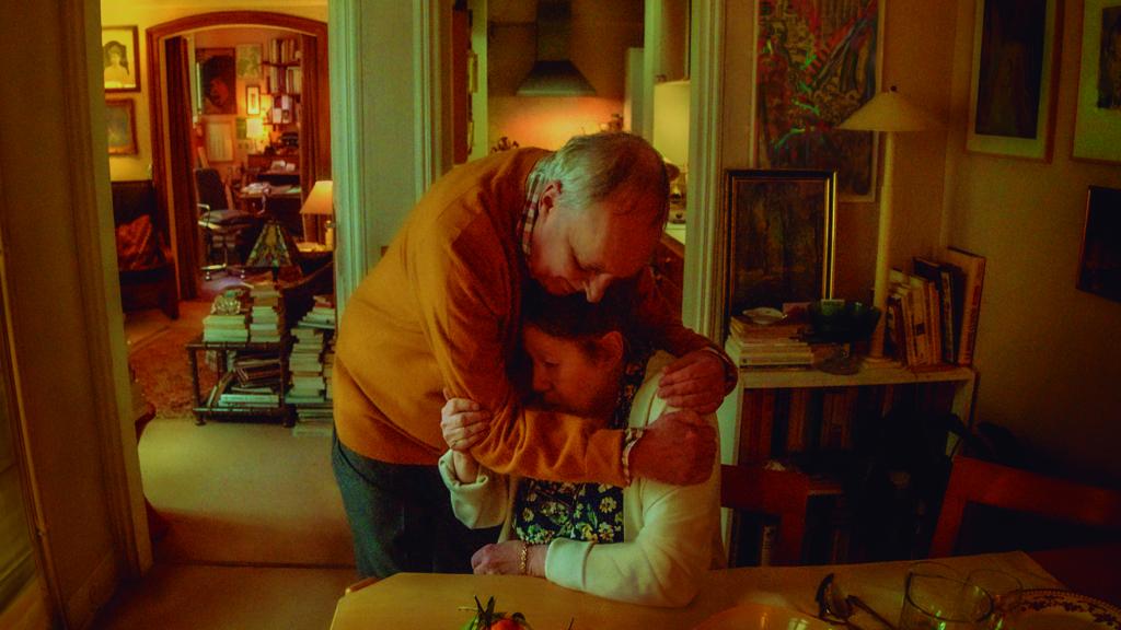 Darío Argento y Françoise Lebrun en un momento de 'Vortex'