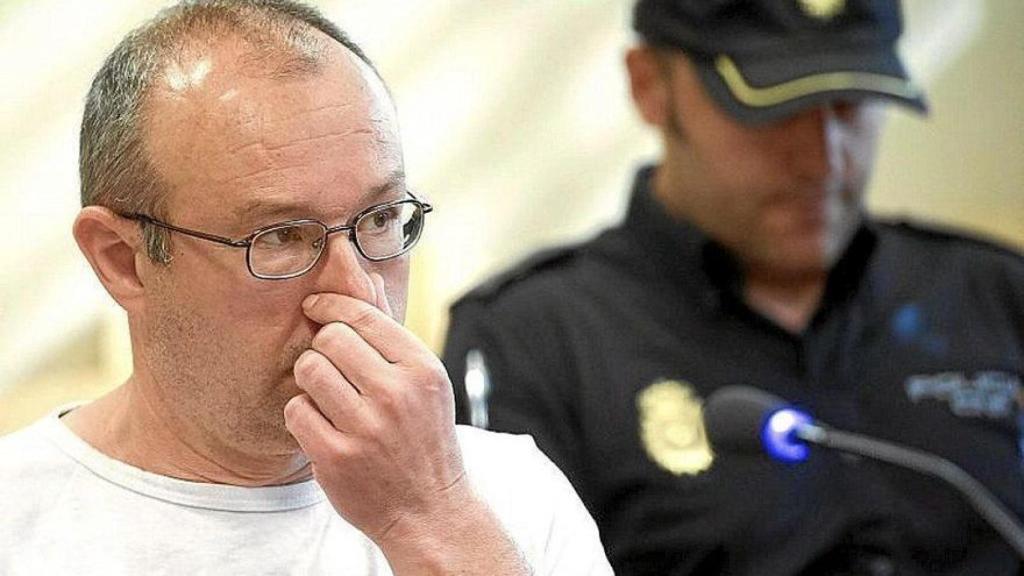 Juan Ramón Carasatorre, uno de los asesinos de Gregorio Ordóñez, durante un juicio en la Audiencia Nacional