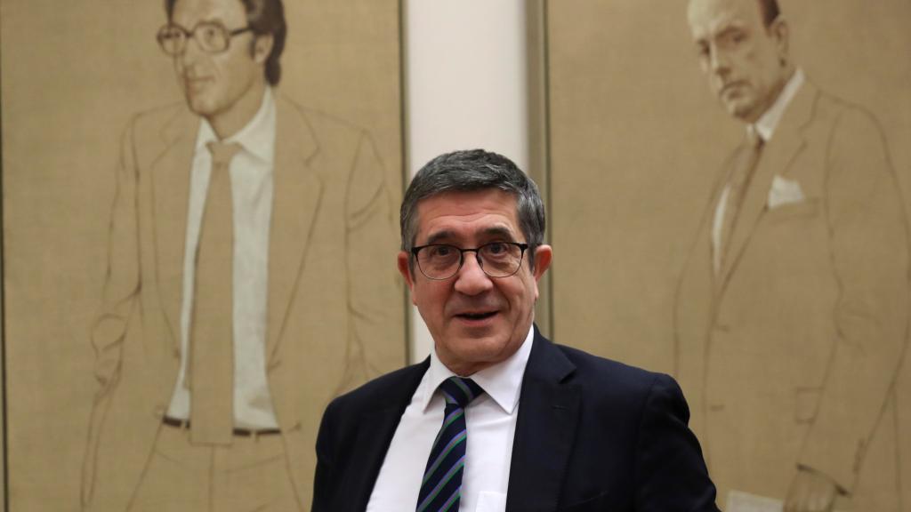 Patxi López, en el Congreso de los Diputados.