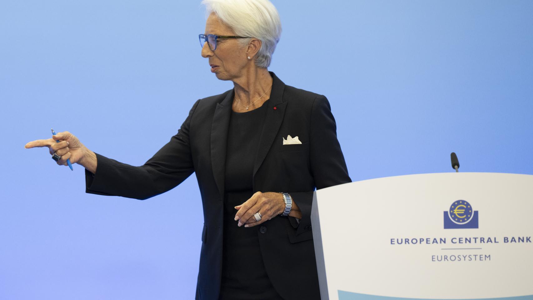 Christine Lagarde, presidenta del BCE.