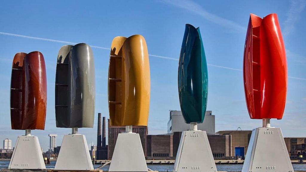 Diseño de la mini-turbina de 'Flower Turbines’.