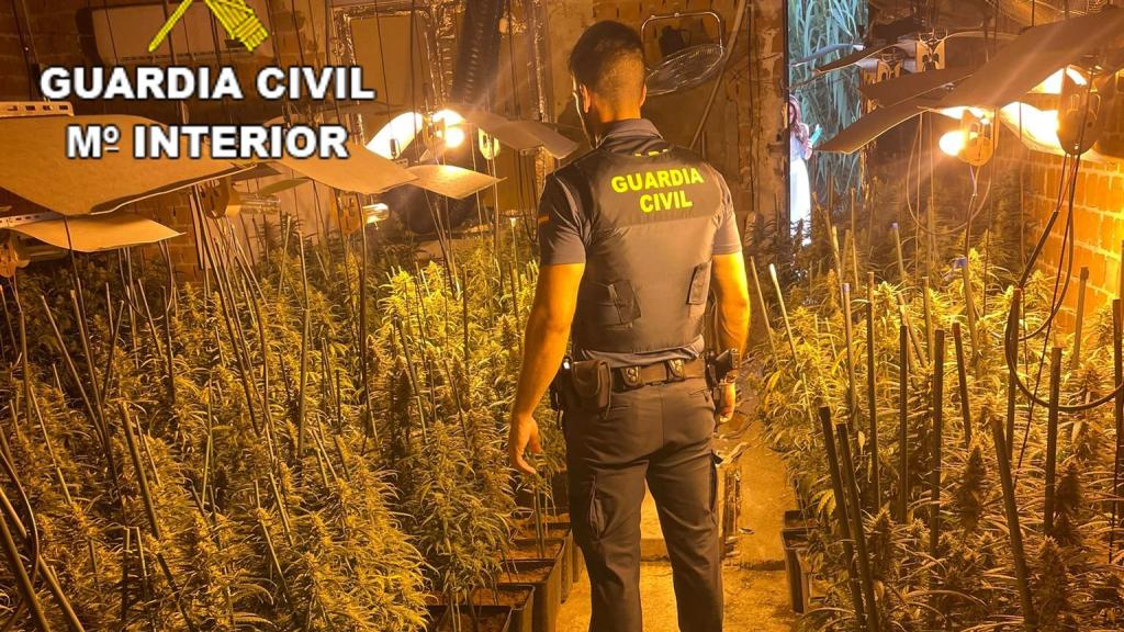 Imagen facilitada por la Guardia Civil