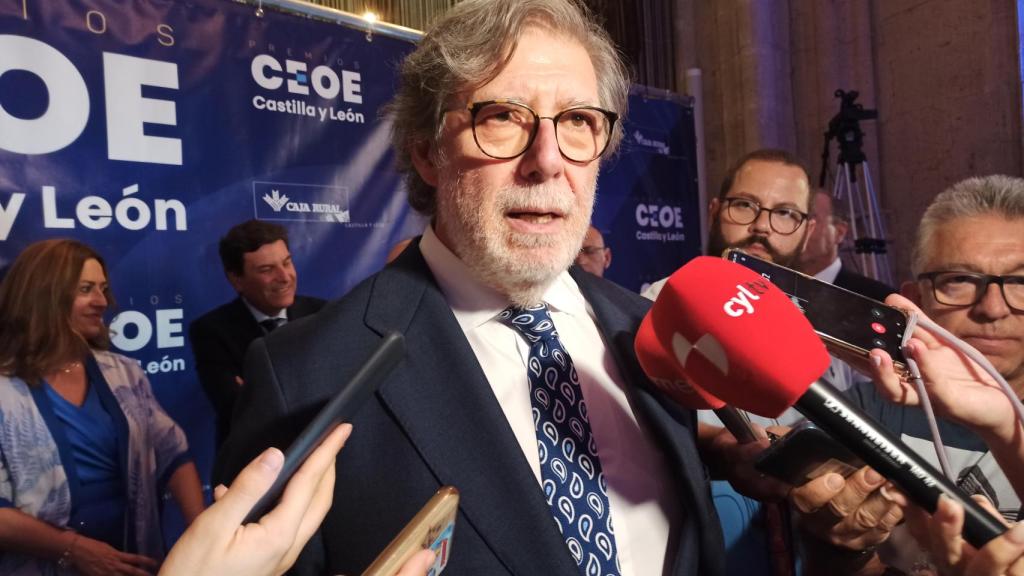 Santiago Aparicio, presidente de CEOE Castilla y León